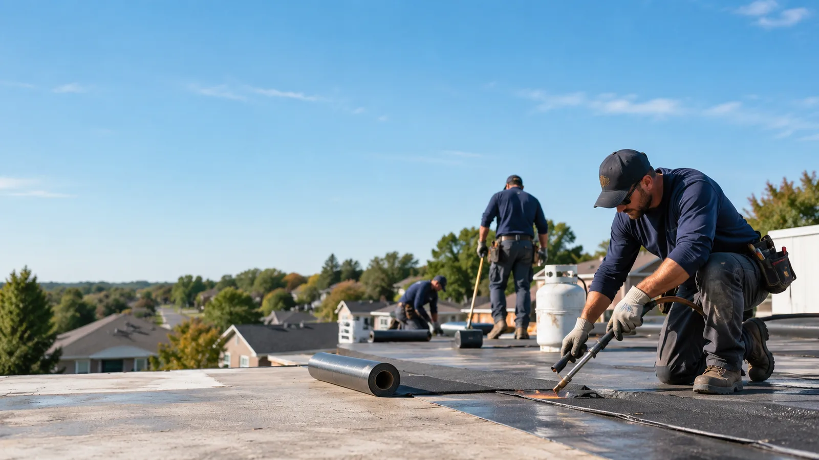 Flat Roof Leak Repair providers in Carbon, TX